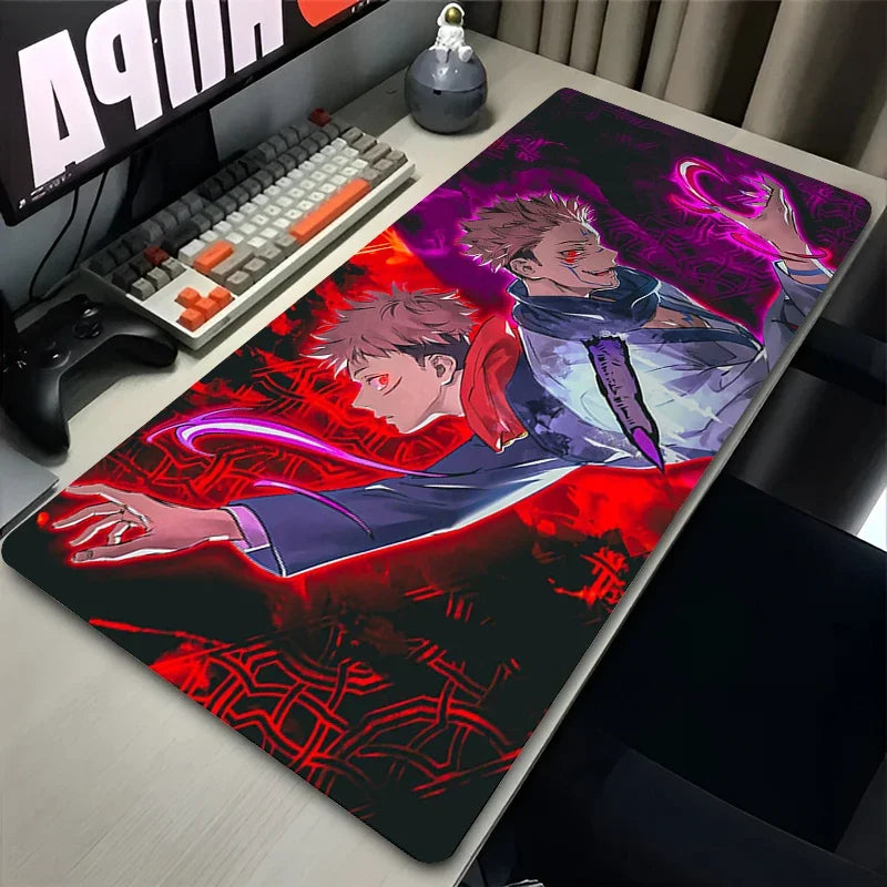 Japan Anime Manga Mouse Pad Laptop J-jujutsu K-kaisen Mousepad New Carpet XXL Sukuna Keyboard Rug PC Gaming Accessories Desk Mat