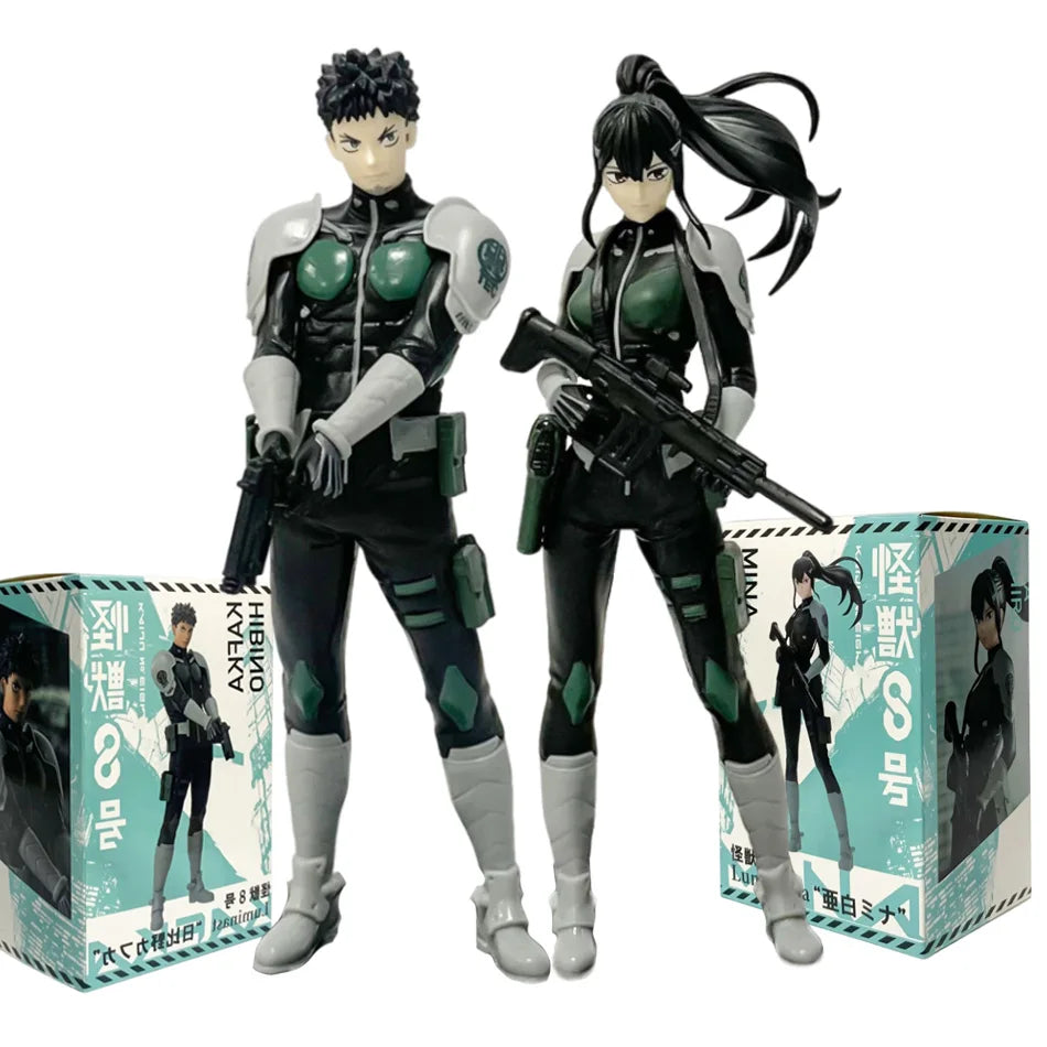 Anime FuRyu Noodle Stopper Reno Ichikawa Kikoru Shinomiya Soshiro Hoshina (Kaiju No. 8) Action Figure Collectible Model Toy Gift