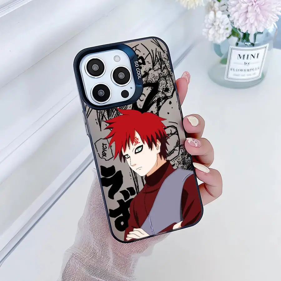 N-Narutos Gaara Soft Cover Phone Case for iPhone 14 15 16 Plus 16e 11 12 13 Pro Max