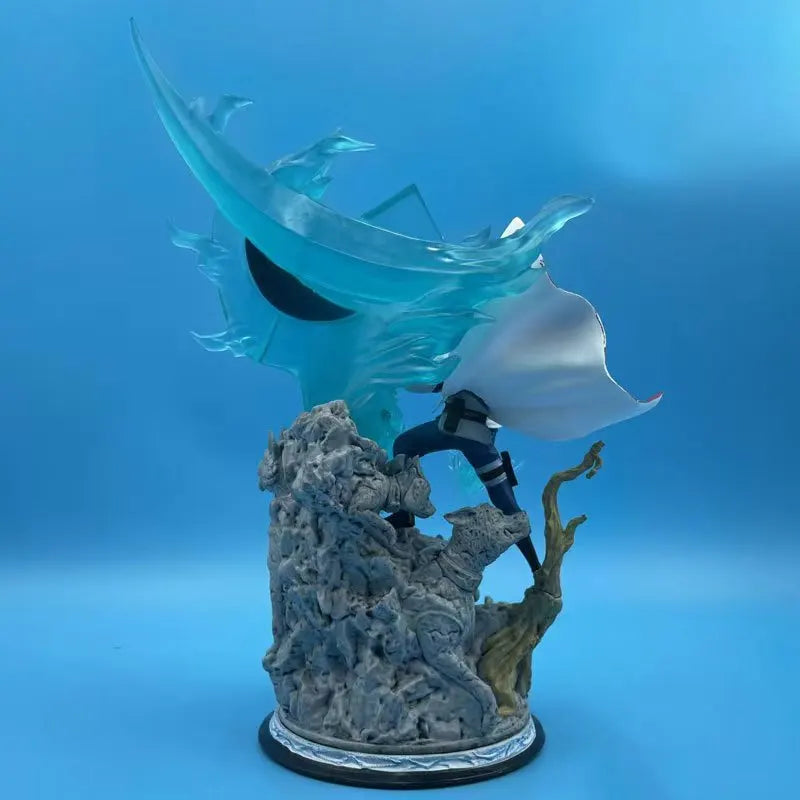 Naruto Anime Figure GK Hatake Kakashi 22cm Action Figure PVC Cartoon Characters Desktop Ornaments Friends Birthday Gifts Toys