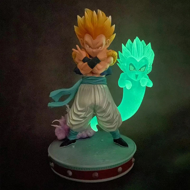 Dragon Ball Z Gotenks Ssj3 Figure Super Saiyan 3 Gotenks Action Figures 25cm Pvc Statue Collection Model Toys For Children Gifts