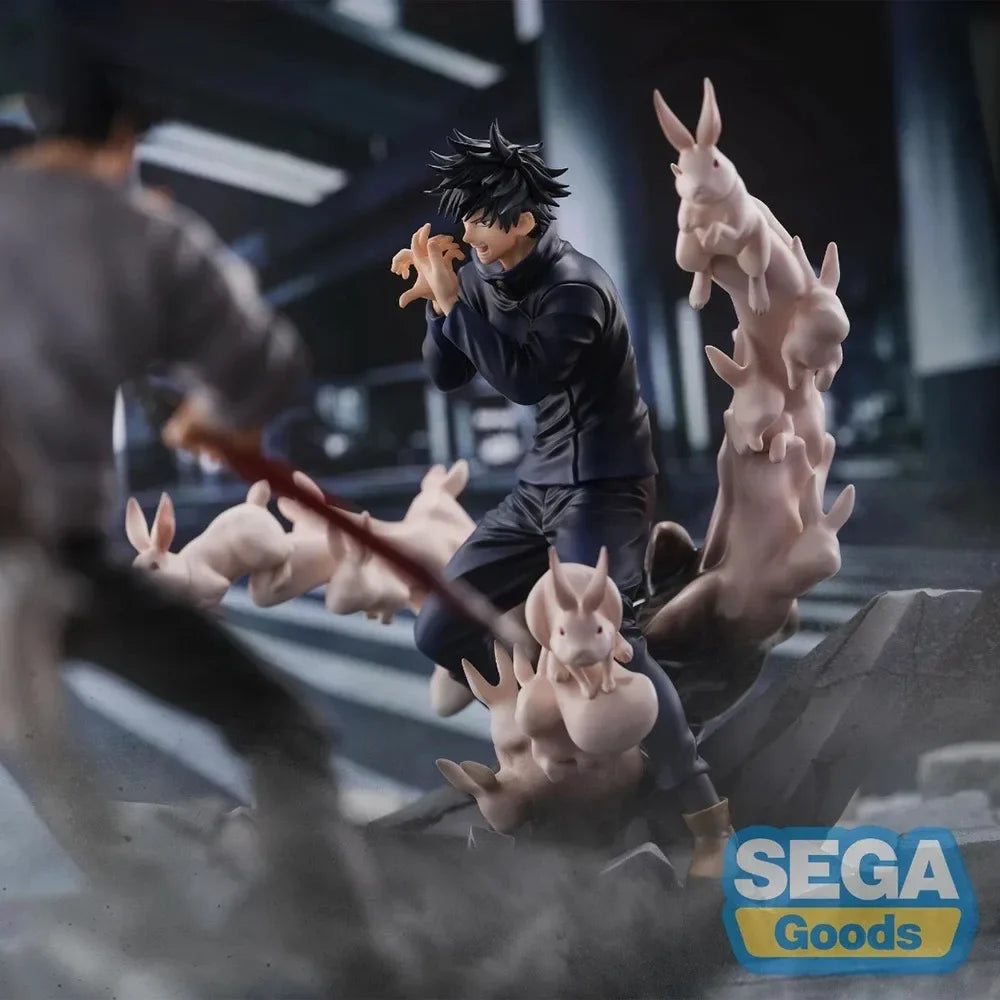 In stock Original Genuine SEGA Jujutsu Kaisen 19cm Fushiguro Megumi Statue Anime Figurine PVC Model Doll Collection Toy Gift