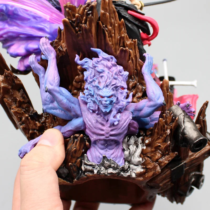 24cm One Piece Anime Figures Zoro Gk Figurine Onigashima King Of Hell Action Figure Pvc Statue Model Decoration Gift Toys