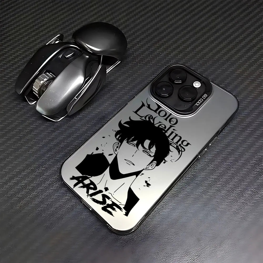Anime Solos Levelings Phone Case For iPhone 16 15 14 13 12 11 mini Pro Max X XR XSMAX 8 7 Plus Anti Fall Matte Back Cover