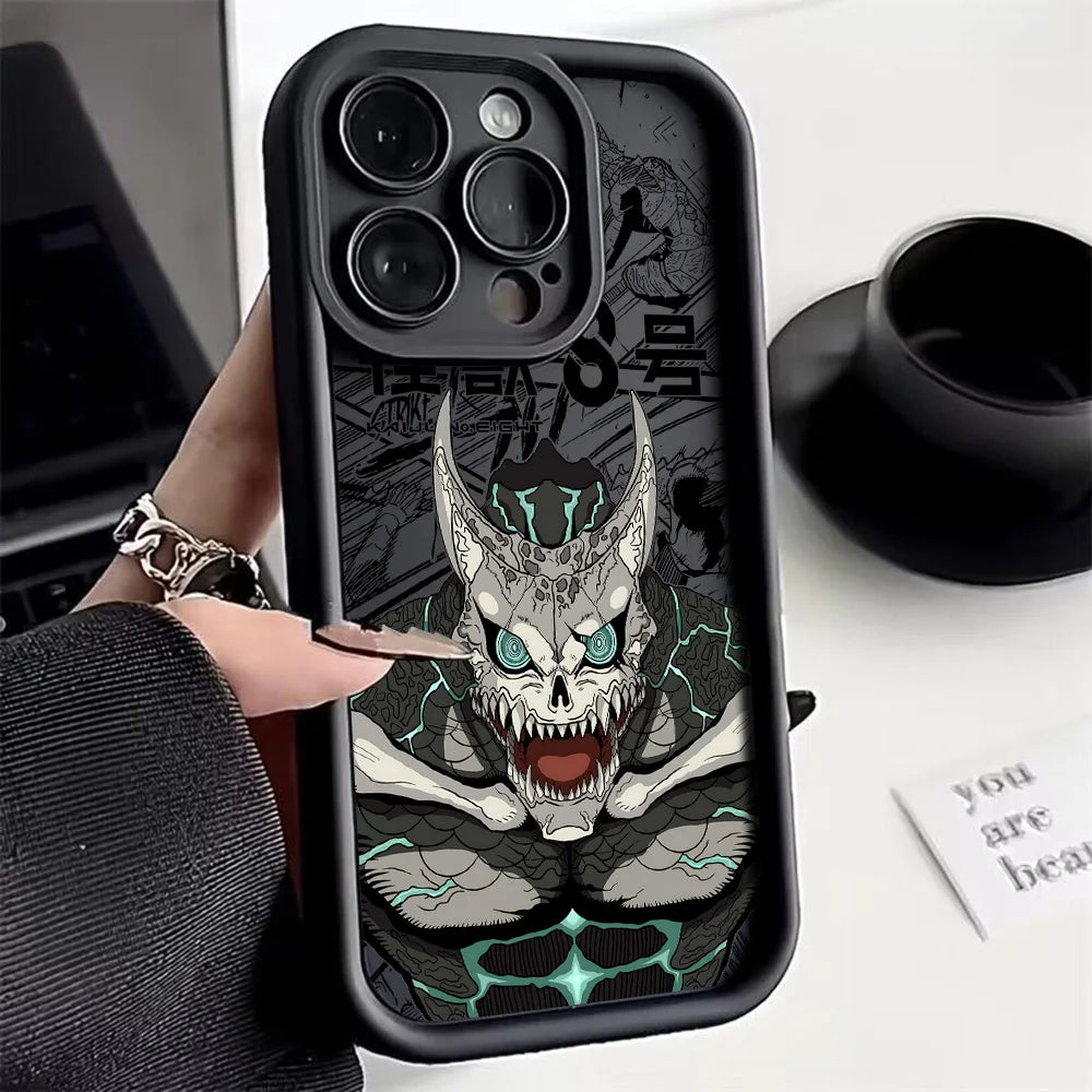 Hot Anime Kaiju No. 8 Phone Case For Xiaomi Redmi Note 14 13 12s 12 11 10 9s 9 8 7 A5 Pro Plus 4G 5G Soft TPU Back Cover