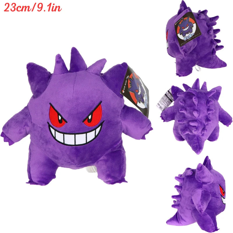 Kawaii Pokemon Gengar Gastly Haunter Ditto Soft Plush Toys Cute Anime Cosmog Koffing Stuffed Animal Peluche Dolls Birthday Gifts