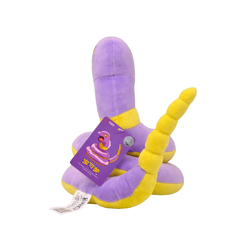 Pokemon Ekans Plush Toy Cartoon & Cute Children's Toy Anime Stuffed Doll Halloween Decorations Birthday Present