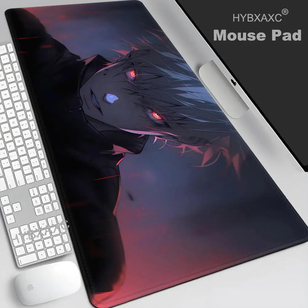 Satoru Gojo Jujutsu Kaisen Custom Skin Natural Rubber Gaming Mousepad Desk Mat Size For Game HYBXAXC Keyboard Pad For Gamer