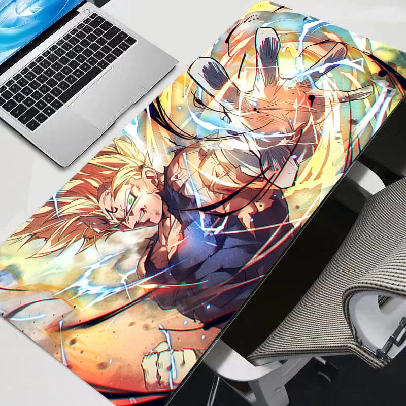 Gaming Keyboard Rug Laptop Japan Cool Anime Mouse Pad XXL Black DBZ Dragon Ball Z Desk Mat PC Gamer Carpet Mousepad Carpet