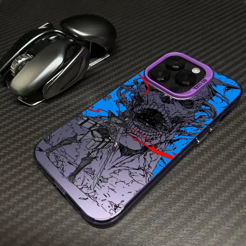 Mikasa Ackerman ATTACK ON TITAN Anime Coque For Apple iPhone 17 Air 16e 16 14 15 13 11 Pro Max 16 Plus 12 17Pro Case Phone Cover