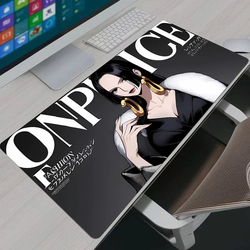 One Piece Boa·Hancock Anime Mouse Pad HD Print Computer Gamer Locking Edge Mousepad XXL Keyboard PC Mice Mats Pad For LOL Csgo