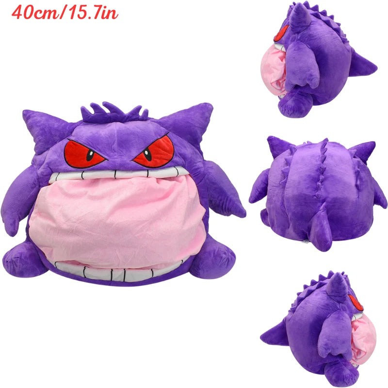 Kawaii Pokemon Gengar Gastly Haunter Ditto Soft Plush Toys Cute Anime Cosmog Koffing Stuffed Animal Peluche Dolls Birthday Gifts