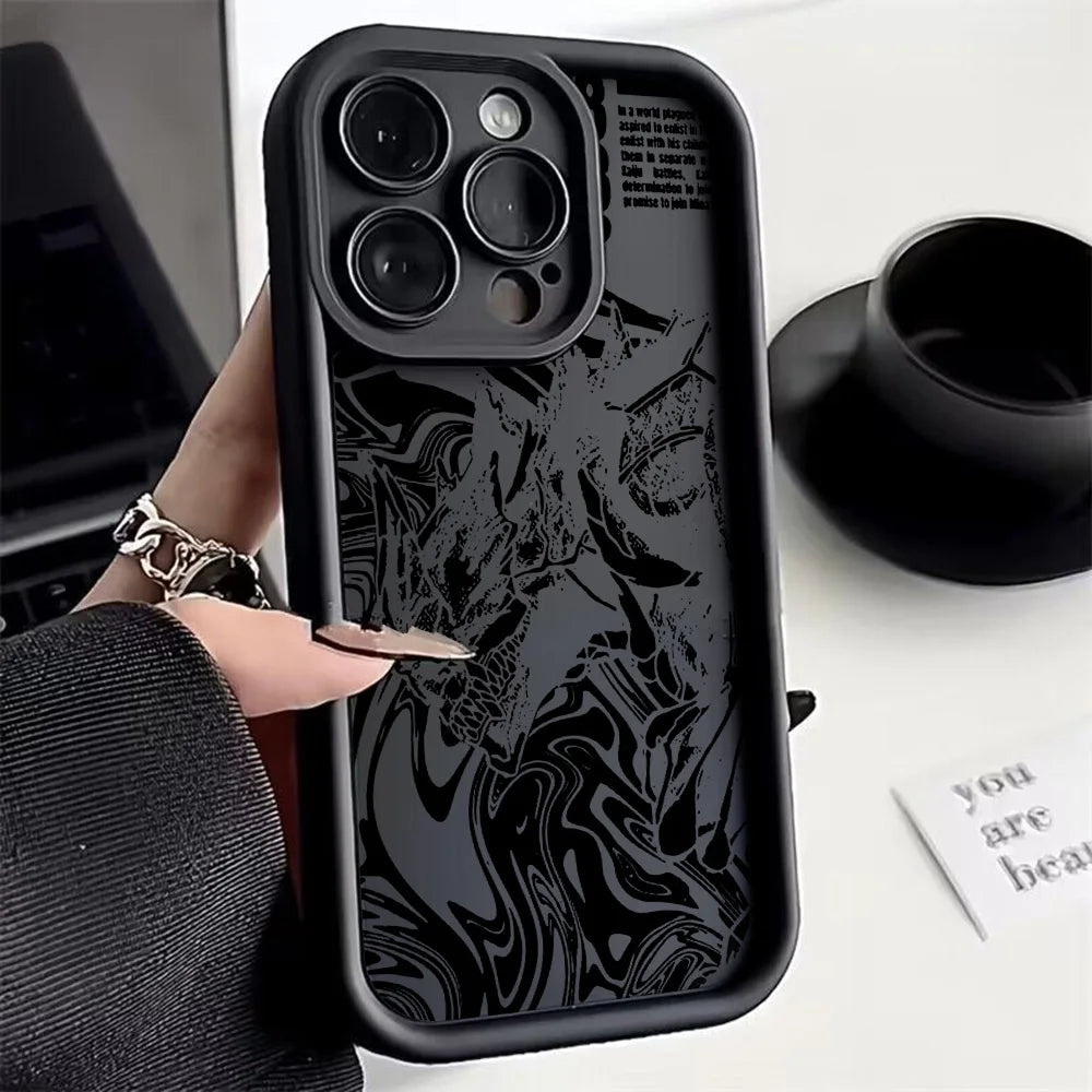 Hot Anime Kaiju No. 8 Phone Case For Xiaomi Redmi Note 14 13 12s 12 11 10 9s 9 8 7 A5 Pro Plus 4G 5G Soft TPU Back Cover