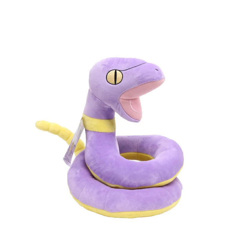 Pokemon Ekans Plush Toy Cartoon & Cute Children's Toy Anime Stuffed Doll Halloween Decorations Birthday Present