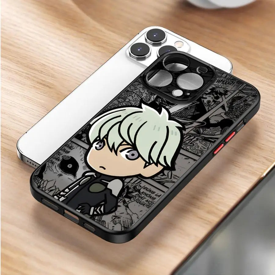 Japanese Anime Kaiju No.8 Phone Case for iPhone 16 14Pro XR 16e 15 13 Mini SE 7 8 Plus 12 11 Pro XS Max 14 Soft Cover