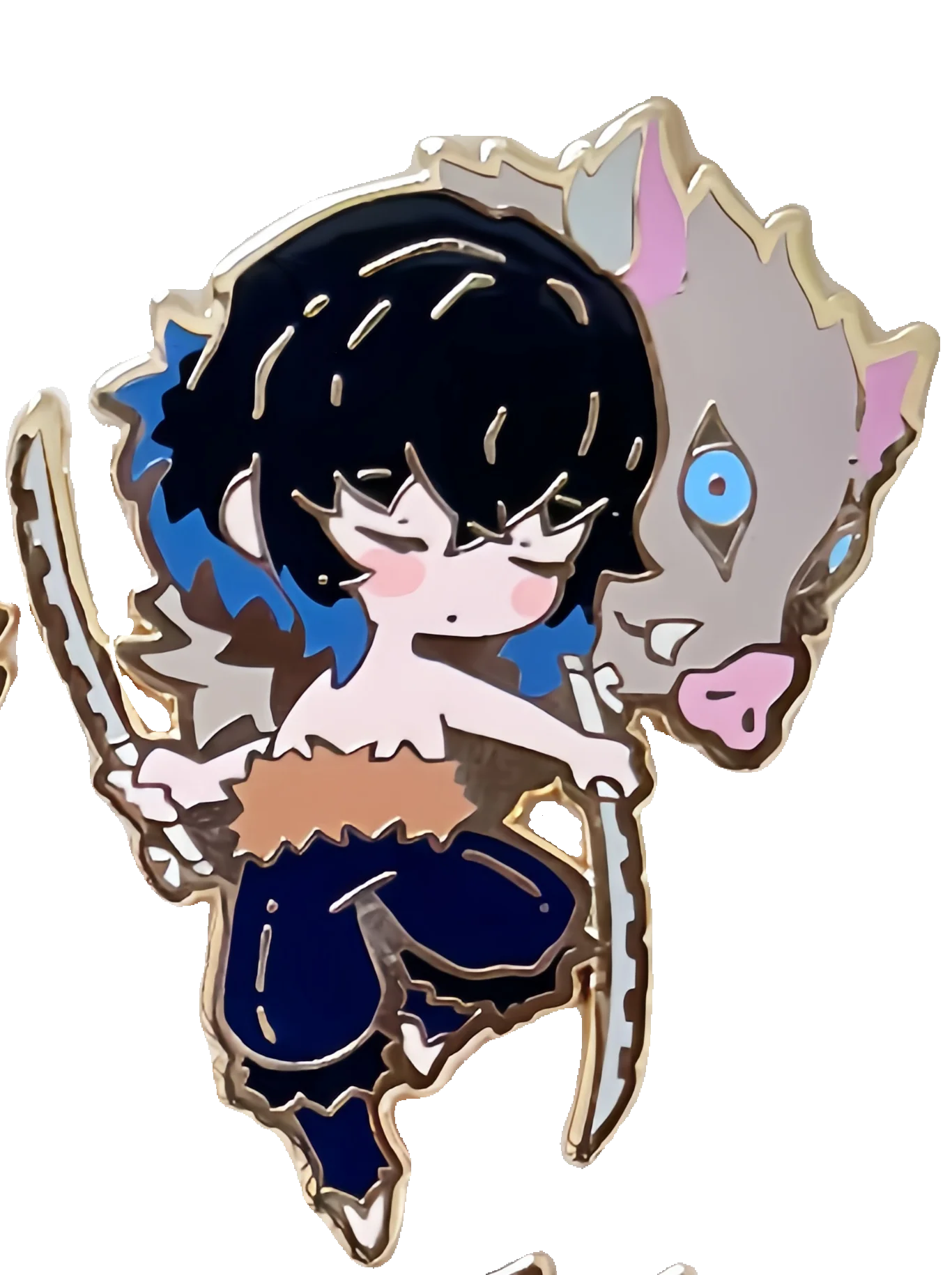 Demon Slayer Anime Enamel pin -Kamado Tanjirou-Kamado Nezuko