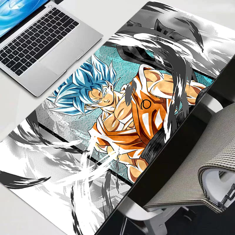 Mouse Pad Gamer PC Computer Large 900x400 XXL Desk mat Keyboard Anime Gaming Accessories Mousepad DBZ Dragon Ball Z Carpet