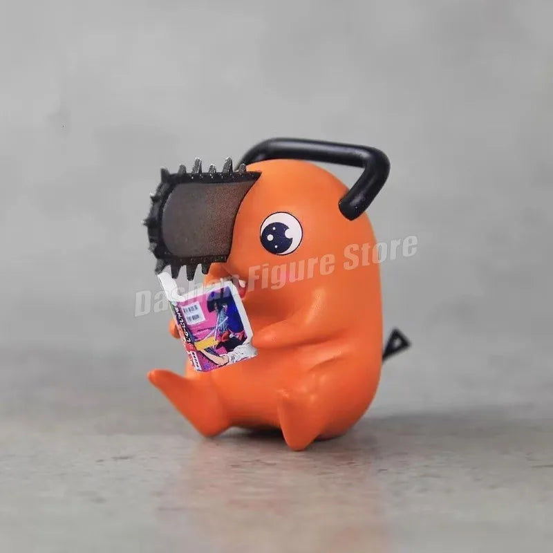 Gk Chainsaw Man Denji Pochita Action Figure Statue Makima Figurine Model Toys Collection Desktop Ornaments Demon Hunter Figures